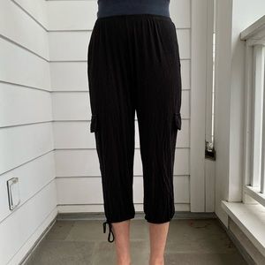 Saint Tropez West black sweatpants